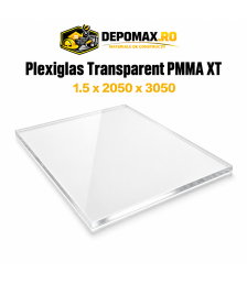 Plexiglas transparent PMMA XT 1.5 x 2050 x 3050 mm